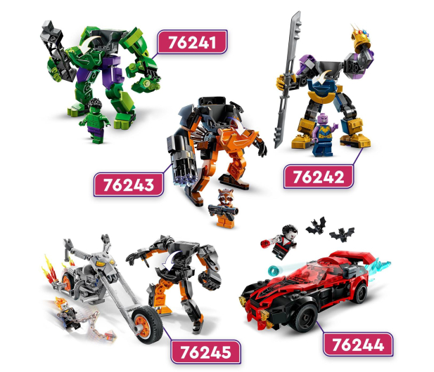 LEGO Marvel 76242 Mechaniczna zbroja Thanosa - 1091294 - zdjęcie 7